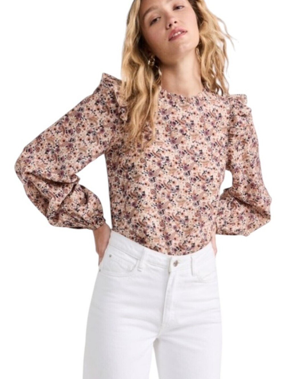 Cami NYC Georgine Paisley Top Women's XL